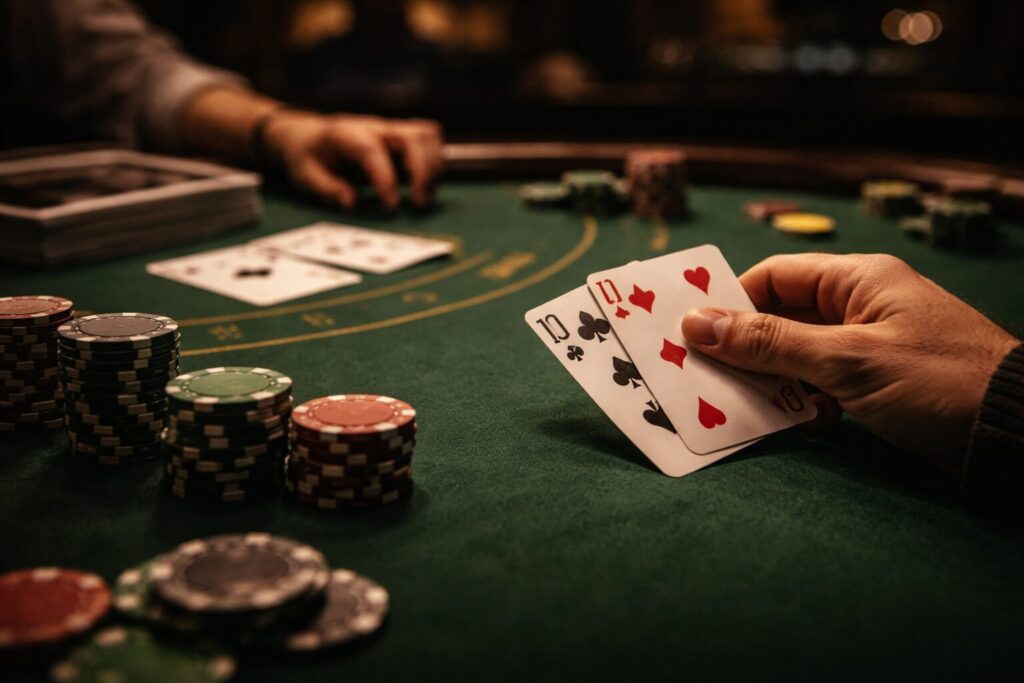 Por qué el 16 es la mano más inestable del blackjack