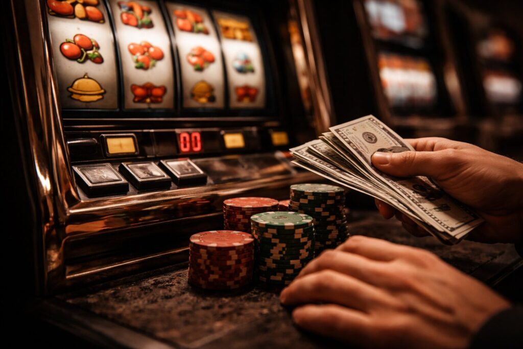 Subir apuesta tras varios giros vacíos